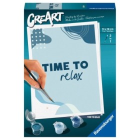 CreArt pictura pe numere pentru copii Time to relax